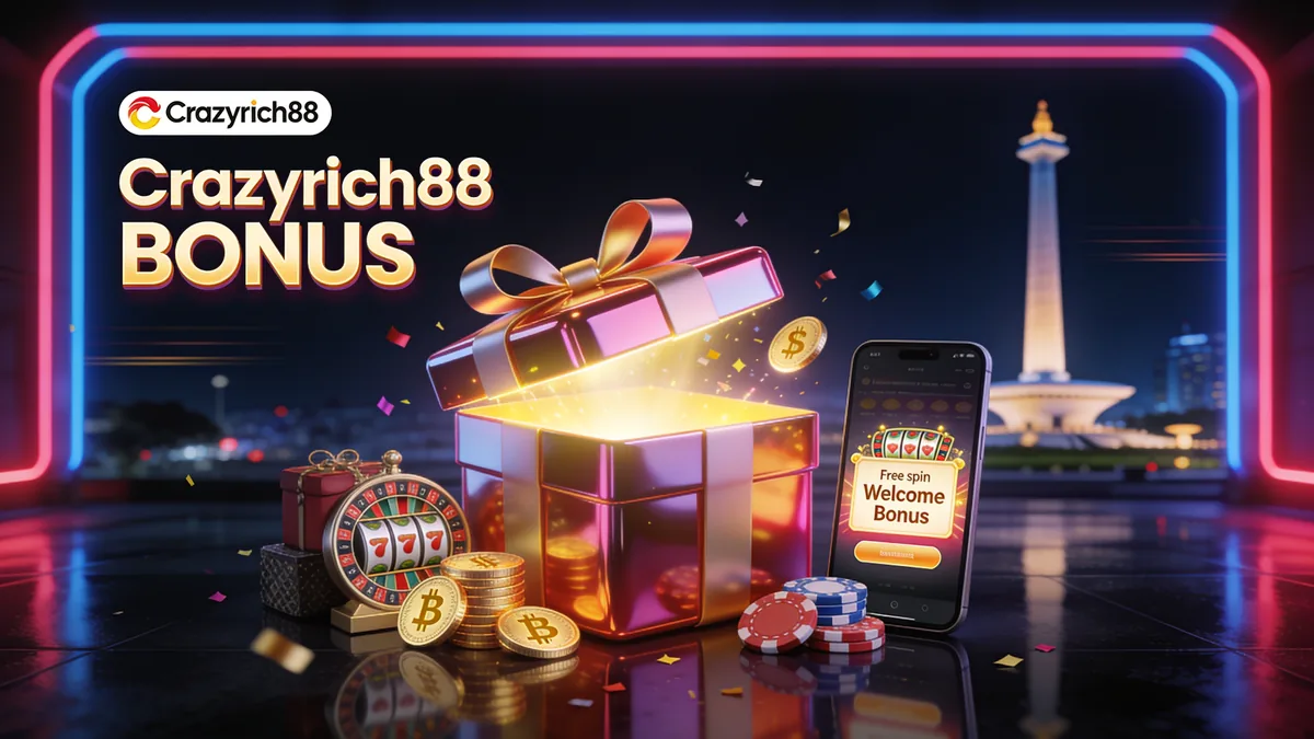 crazyrich88 di Indonesia — Bonus dan Promosi: Raih Keuntungan Lebih dengan CrazyRich88